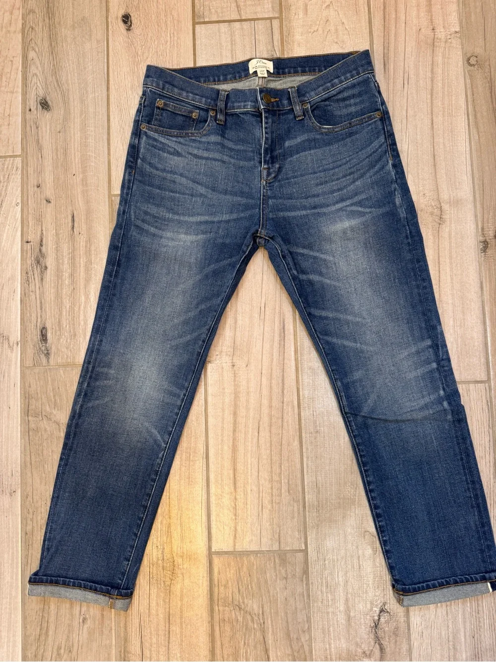 J. Crew Women's Boyfriend Jeans - Medium Blue Wash